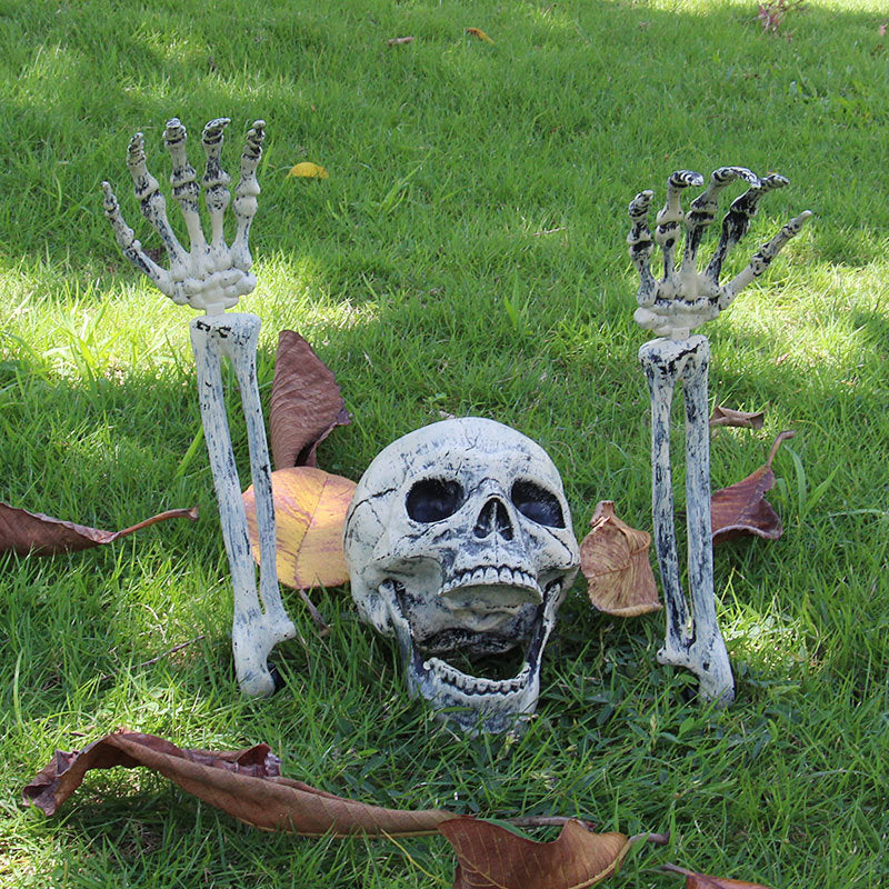 Halloween Skeleton Head and Hands