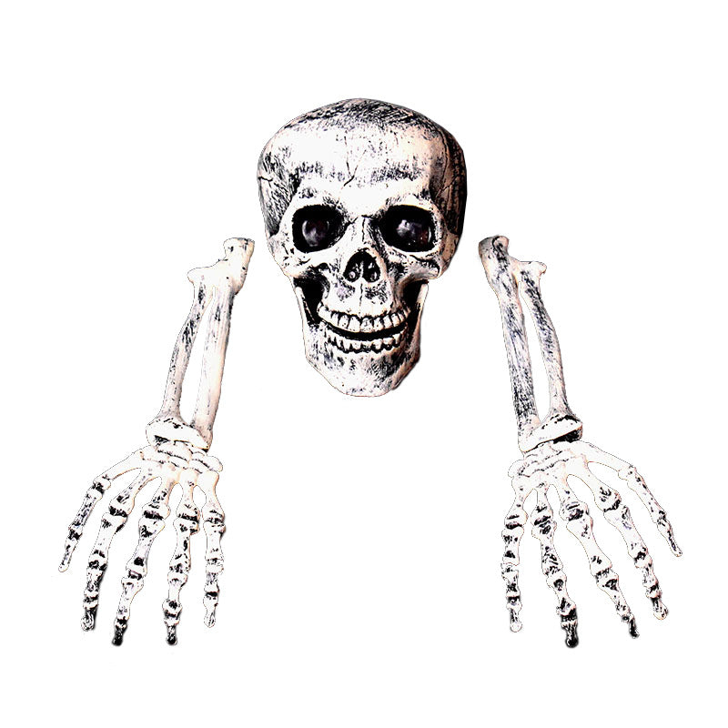 Halloween Skeleton Head and Hands