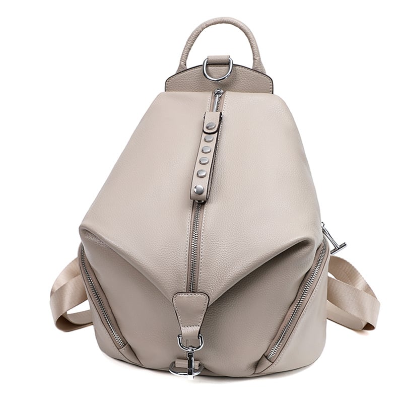 Geneva Women's Anti-Theft Leather Bag