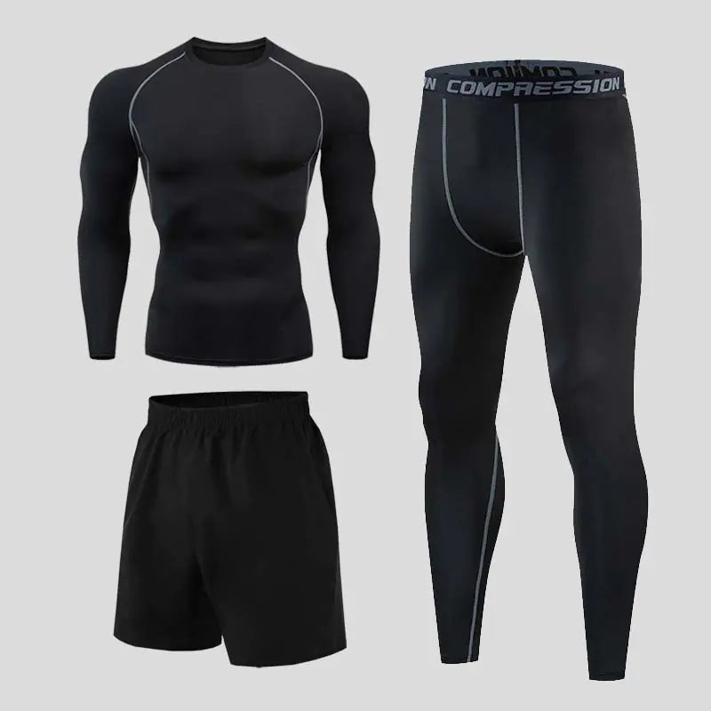 Men's Fitness Outfit Set for Gym and Running