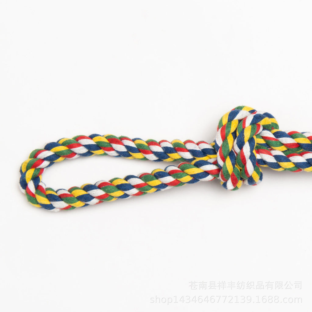 Interactive Cotton Rope Dog Toy for Medium Dogs