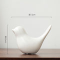 Nordic Minimalist Ceramic Bird Abstract Decor