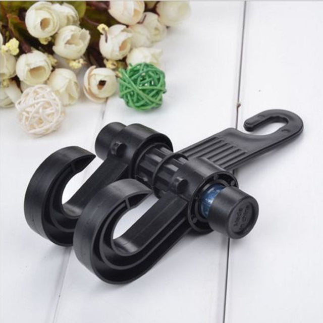 Multifunctional Car Hook for Seat and Trash Storage