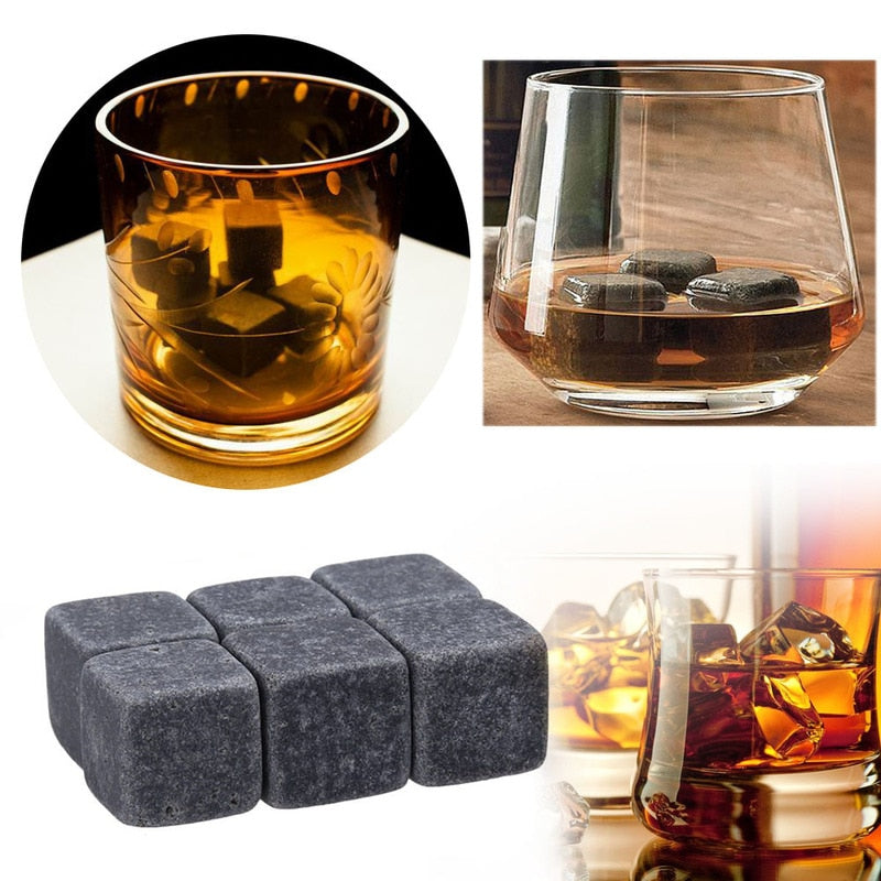 Natural Whiskey Chilling Stones