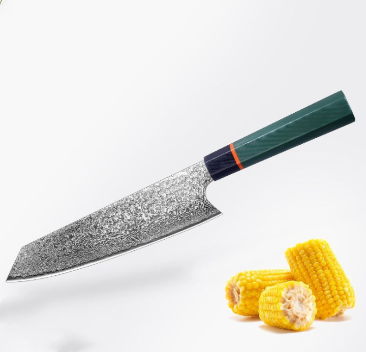 Chef's Knife, Stainless Steel, Damascus Kitchen Knife