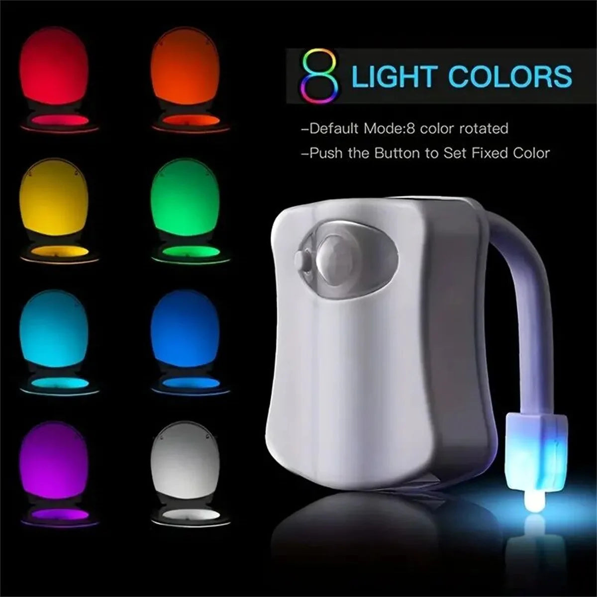 Wireless Motion Sensor Led Night Lights, Bathroom Ambient Lights