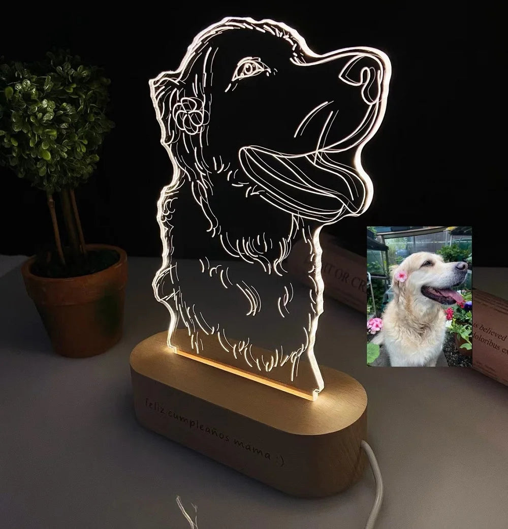 Personalized Custom Photo 3D Lamp