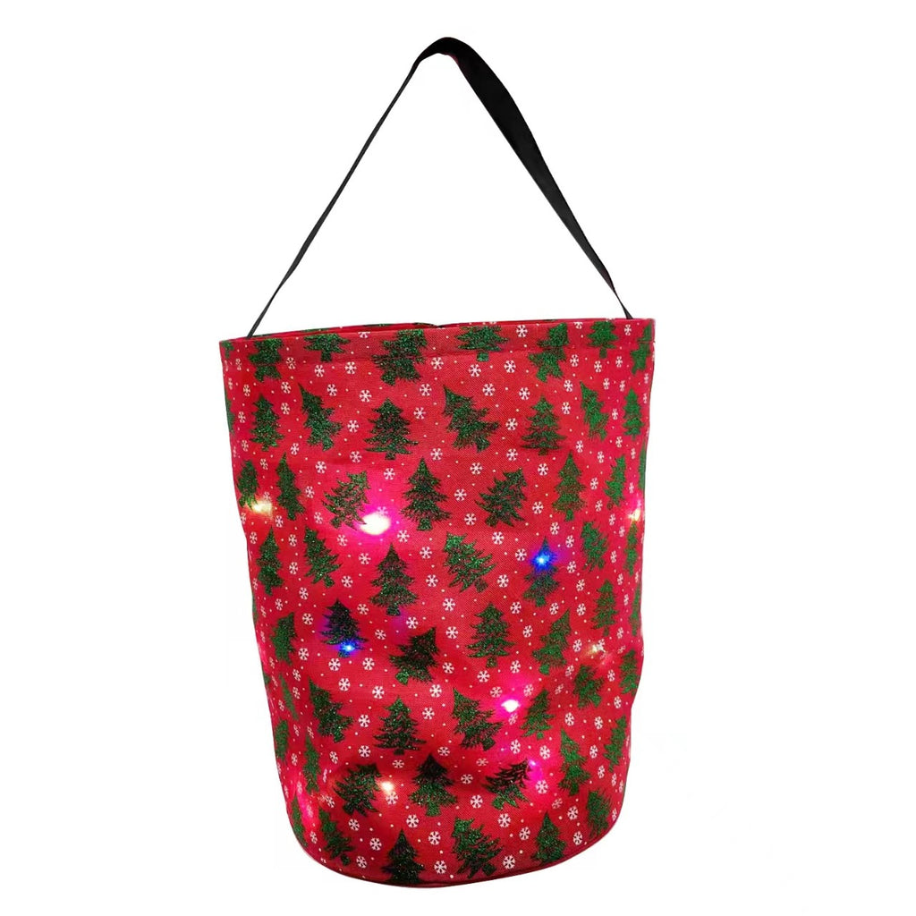 LED Glowing Pumpkin Bags for Halloween and Christmas