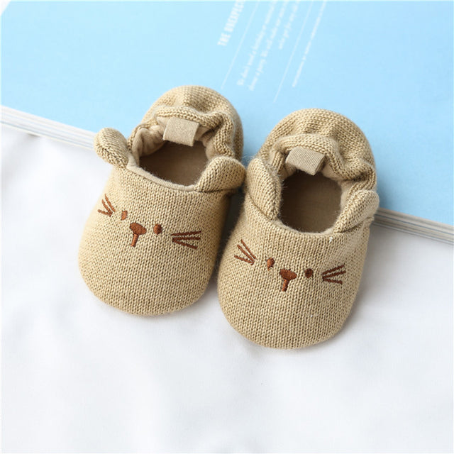 Knitted Wool Baby Shoes for Boys and Girls (Toddler)