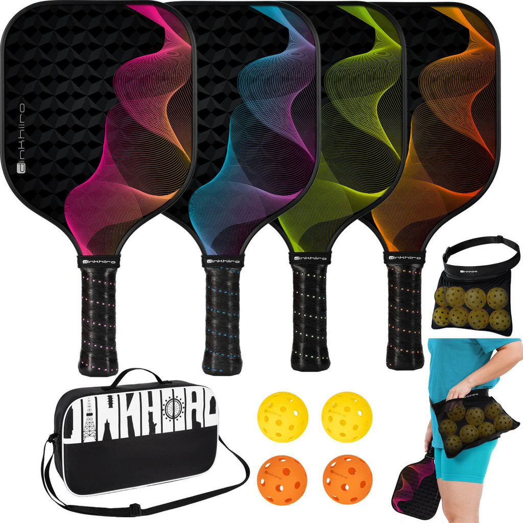 Pickle-Ball Paddle Set of 4