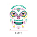 Glow-in-the-Dark Face Tattoo Stickers